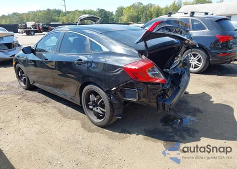 2016 Honda Civic Lx z USA, uszkodzony, nr VIN 2HGFC2F59GH518082